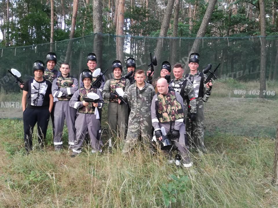 Wieczór Kawalerski przy Paintballu